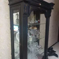 بوفه چوبی|بوفه، ویترین، کنسول|فردیس, منظریه|دیوار