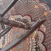 صندلی چوبی راک قهوه یی