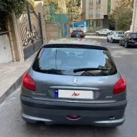 پژو 206 خاکستری|خودرو سواری و وانت|تهران, اختیاریه|دیوار
