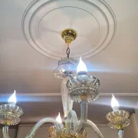 دو عدد، لوستر کریستال ۹شاخه