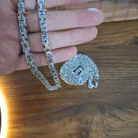 گردنبند بیزانس استیل