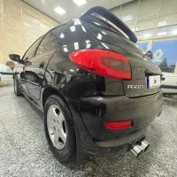 207 پاناروما مشکی|خودرو سواری و وانت|قزوین, |دیوار