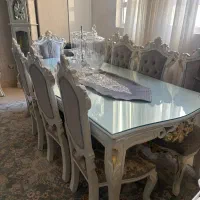 مبل کلاسیک بوفه میز ناهارخوری جلومبلی