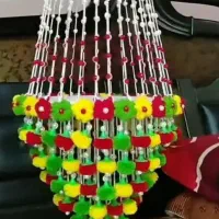 اویز مرواریدی کاموایی