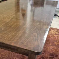 میز بزرگ چوبی|میز و صندلی غذاخوری|رشت, منظریه|دیوار