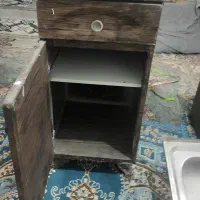 کابینت فلزی ضخیم کامل آشپزخانه با هود و سینک و سنگ|هود|مشهد, موعود|دیوار