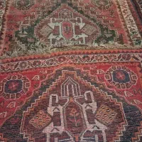 قالیچه دست باف قدیمی|فرش|شیراز, قلعه نو|دیوار