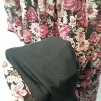 پیراهن حریر گلدار|لباس|ابهر, |دیوار