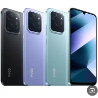 گوشی پوکوc85 رم 8حافظه256 سه روزه روشن شده صفره