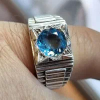 انگشتر توپاز سویسی