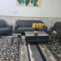 مبل پنج نفره بامیزناهارخوری پنج نفره|مبلمان خانگی و میز عسلی|قم, وادی السلام|دیوار