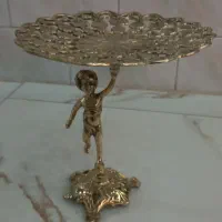 میوه خوری شیرینی خوری برنز اصل|ظروف سرو و پذیرایی|کرمانشاه, |دیوار