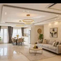 105م/2خ/ویوغرب/بالکن بزرگ برج فاخر/طبقه 6