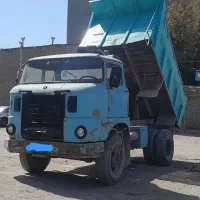 آیفا ایفا خاور کامیون کشنده تصادفی سوخته