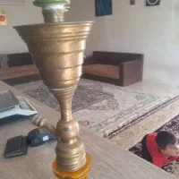 قلیان برنجی|کلکسیون اشیاء عتیقه|ورامین, ورامین|دیوار