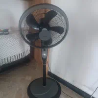پنکه ایستاده و صندلی راک