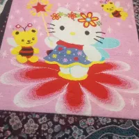 گلیم فرش دومتری اتاق دختر نونو