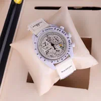 ساعت مچی امگا سواچ سه موتوره + جعبه و بگ|ساعت|اصفهان, امامزاده اسماعیل|دیوار