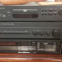 آمپ NAD 320bee به همراه پلیر