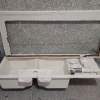 سینک سرامیکی با سیفون کامل