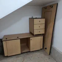 میز کامپیوتر و اداری به همراه فایل سه کشو