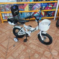 2عدد دوچرخه سایز 12 و 16 دخترانه وپسرانه|دوچرخه، اسکیت، اسکوتر|اصفهان, باغ فدک|دیوار