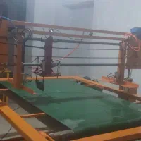 دستگاه چاپ سیلک نوار نقاله با هد ۴ جک|ماشین‌آلات صنعتی|دلیجان, |دیوار