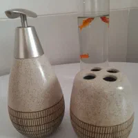 ست جا مسواکی سرامیکی