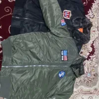 کاپشن خلبانی با آرم و پرچم