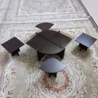 میز جلو مبلی یا همان میز عسلی چهار تیکه MDF