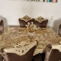 مبل نیمه استیل بهمراه نهارخوری|مبلمان خانگی و میز عسلی|کرج, کوی بعثت|دیوار