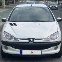 پژو ۲۰۶ sd V8 مدل 98 بدون رنگ