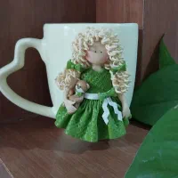 ماگ عروسکی|صنایع دستی و سایر لوازم تزئینی|مشهد, مصلی (کارمندان اول)|دیوار