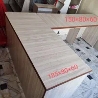 میز کار و قفسه ام دی اف