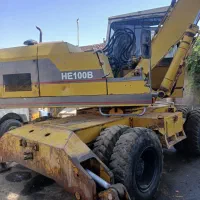 فروش نقدی بیل مکانیکی هپکو لاستیکی|خودرو سنگین|کرمان, |دیوار