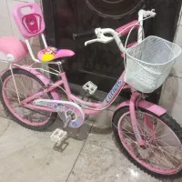 دوچرخه 20 صورتی دخترونه در حد نو|دوچرخه، اسکیت، اسکوتر|قزوین, |دیوار