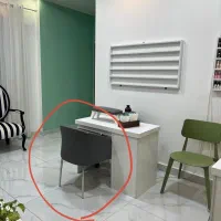 صندلی ناخن کار و صندلی مشتری
