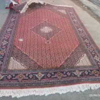 فرش دست بافت 6متری یکی سالم ویکی یکم زدکی دارد|فرش|پارس‌آباد, |دیوار