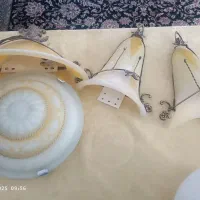 دیوار کوب و سقفی  قدیمی|لوستر و چراغ آویز|کرج, دهقان ویلا|دیوار