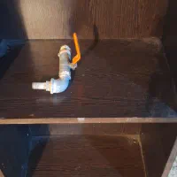 قفسه کتابخانه کوچک و دراور