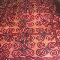 نمد فرش ۹ متری در حد نو|گلیم، جاجیم، گبه|شیراز, پودنک|دیوار