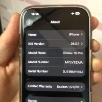 آیفون ۱۶ پرو باتری۱۰۰٪ ۲۵۶|موبایل|کرج, جهان‌شهر|دیوار