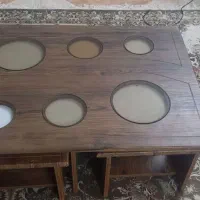 میز عسلی ام دی اف سالم و تمیز