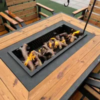 میز و صندلی  باغی/میز اتشکده ویلایی روف گاردن