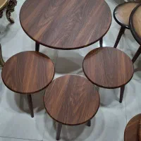 میزجلومبلی گرد ام دی اف درجه یک 4تیکه تولیدی ربیعی