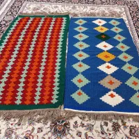 گلیم دست بافت پشمی