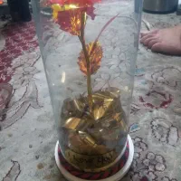 گل معصنوعی رنگ شیشه ای|گل مصنوعی|ری, جوانمرد قصاب|دیوار