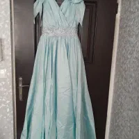 لباس مجلسی ساتن سایز 40