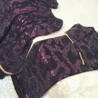 لباس مخمل یکبار پوشیده