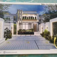 ۲۲۰متر زمین با ۵سقف پروانه صدف